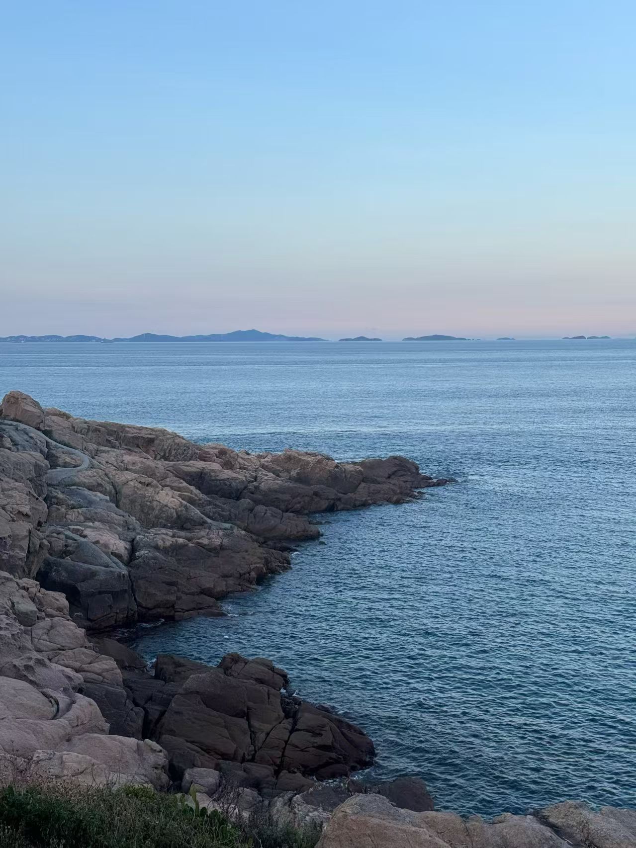阳台望海